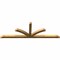 Ekena Millwork Richland Rough Sawn Timber Gable Bracket, Western Red Cedar, 108"W x 36"H x 4"D x 4"F, 8/12 Pitch GBW108X36X0404RIC00RWR - alternate 2
